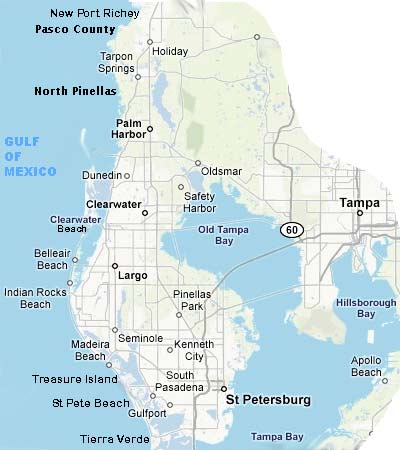 florida waterfront real estate map